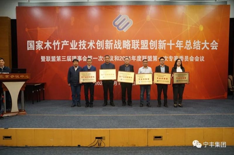 國家木竹聯(lián)盟創(chuàng)新十年丨寧豐集團(tuán)“新產(chǎn)品創(chuàng)新基地“及“專業(yè)實(shí)驗(yàn)室”通過認(rèn)定，并榮獲“創(chuàng)新獎(jiǎng)”